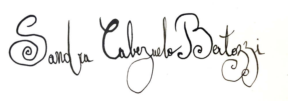 Signature de Sandra Cabezuelo Bertozzi